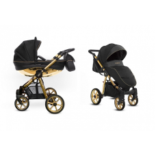 BABYACTIVE MOMMY Glossy Vanker-jalutuskäru  2in1, Gold