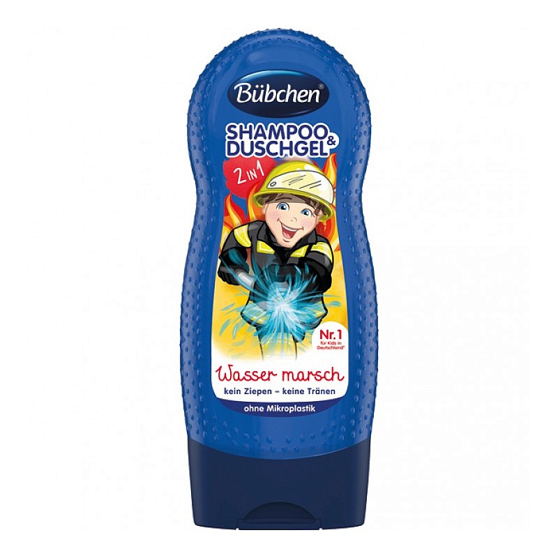 BUBCHEN Šampoon ja dušigeel 2IN1 Brave Fireman, 230ml 15000320 TL31