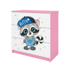 KOCOT KIDS Kummut BABYDREAMS pink Raccoon