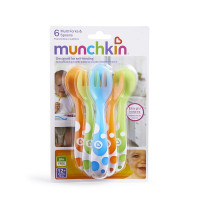 Munchkin komplekt 6 tükki söögiriistade. 011454