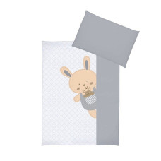 KLUPS Voodipesu komplekt 2 eset Happy bunny 135X100сm, K068