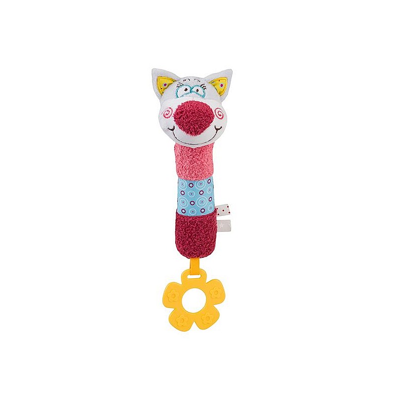 BABYONO mänguasja piiksuja ja teether 6m + OLIVER 1610