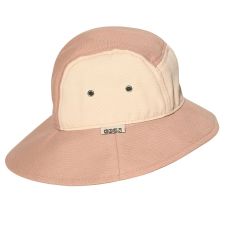 KIETLA Camper Hat UPF50 orgaanilisest puuvillast päikesekaitsega müts NATURAL-PINK KB2NP, vanusele 1-2 a