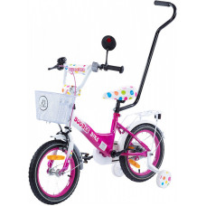 Lasteratas 1401 Tomabike  14  BUBBLE pink