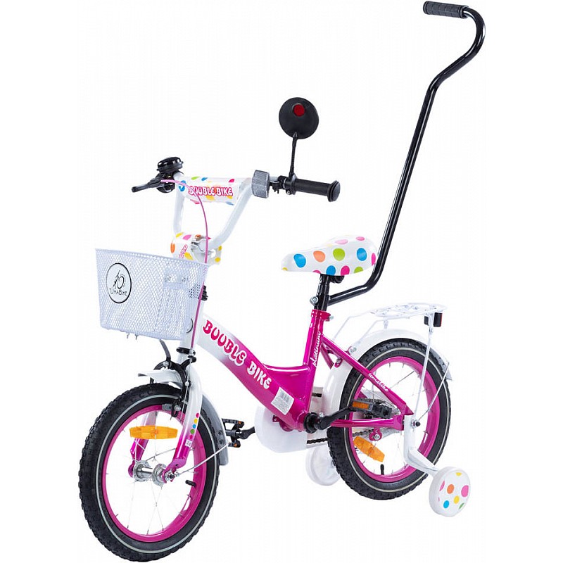 Lasteratas 1401 Tomabike  14  BUBBLE pink