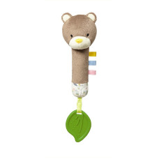 BABYONO pehme piiksuv mänguasi 6m+ TEDDY GARDENER 1431