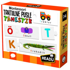 HEADU Montessori taktiilne pusle tähestik (eesti keeles) ET53054