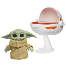 STAR WARS Interaktiivne pehme mänguasi Wild Ridin´ Grogu, 12 cm