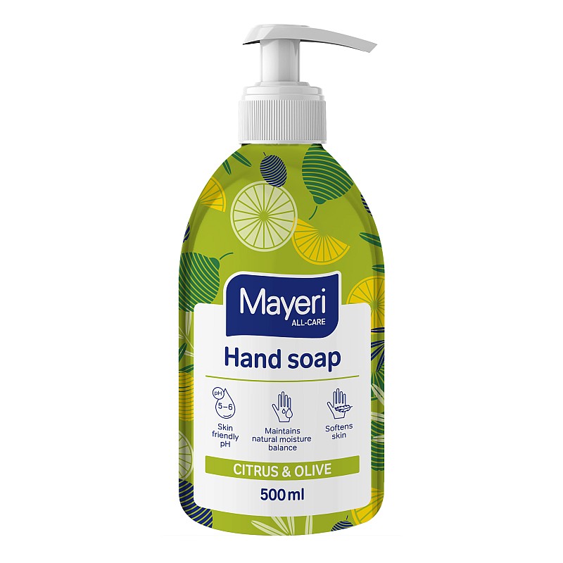 MAYERI All-Care Vedelseep Citrus&Olive 500ml (12/640) F621