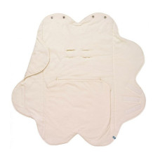 WALLABOO Beebitekk Fleur - 85x85cm, ivory cream