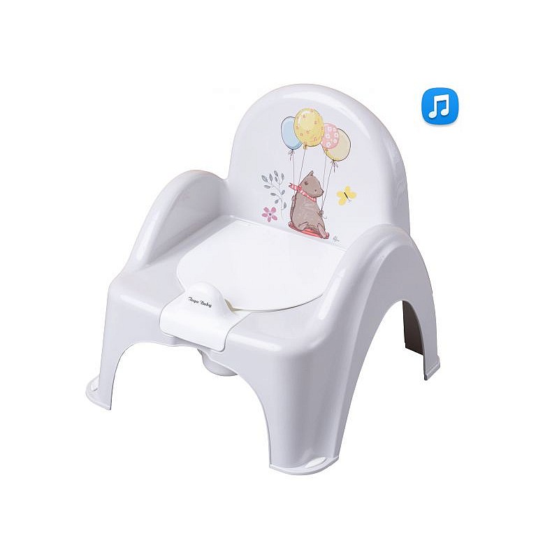 TEGA BABY FOREST FAIRYTALE Pissipott muusikaga, PO-073 light beige