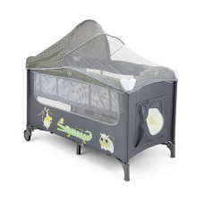 MILLY MALLY MIRAGE DELUXE reisivoodi 2 taset, Gray