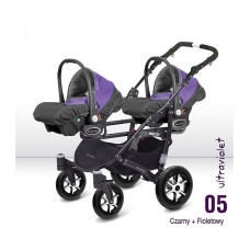 Auto-turvahäll BABYACTIVE Twinni ULTRAVIOLET 1tk. - 05 lilla