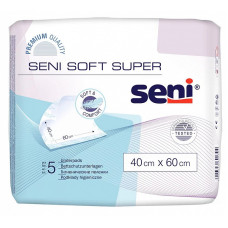 SENI SOFT SUPER hügieenilised mähkmed 40х60cm, 5 tk.