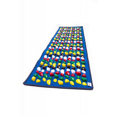 IGORA Joogamatt kividega FOOT MAT 100x40cm, MS-1215 sinine