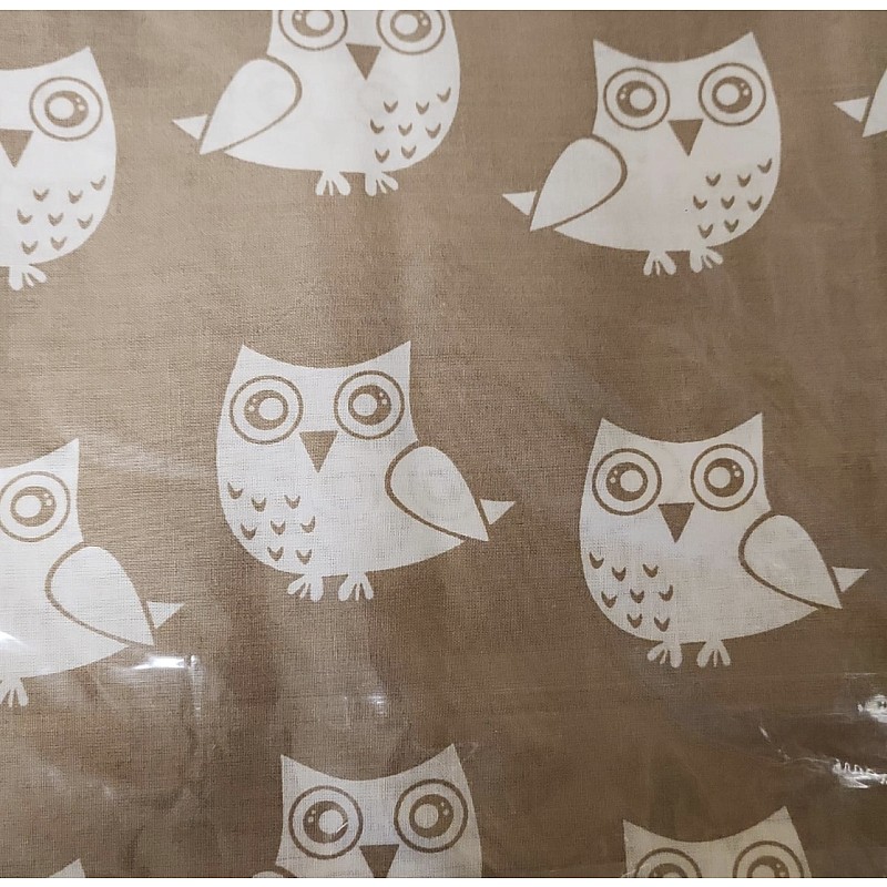 URGA Tekikott 75x100сm OWLS pruun LÕPUMÜÜK