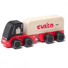 CUBIKA Puidust auto veoauto Cubika_1 18m+ 15535