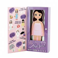 FLOSS & ROCK Magnetiline mäng Dress Up Doll Sophia 36P2685