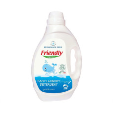 FRIENDLY ORGANIC biolagunev lõhnatu pesugeel allergikute, pere ja beebiriiete pesuks 2000 ml FR2298