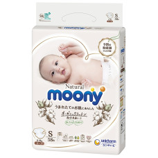 MOONY mähkmed Natural S 4-8kg 58 tk