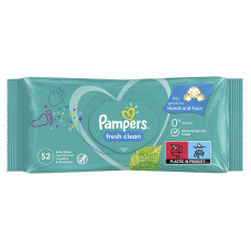 PAMPERS niisked salvrätikud Fresh Clean 52tk.