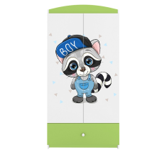 KOCOT KIDS Kapp BABYDREAMS green Raccoon