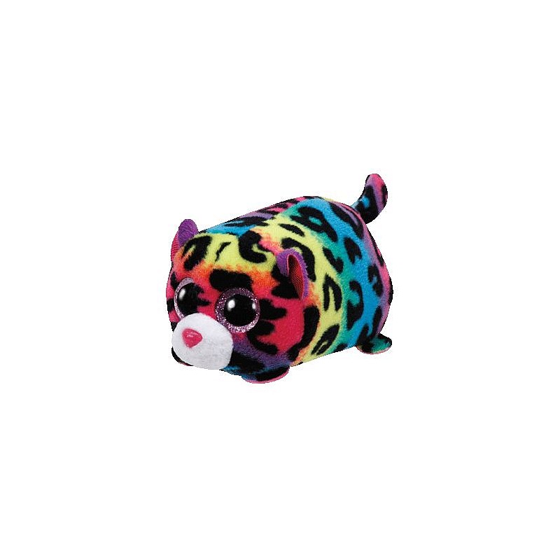 TY Teeny Tys Toy MULTICOLOR LEOPARD JELLY 9cm, TY42163 LÕPUMÜÜK