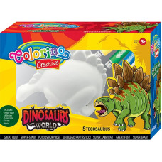 COLORINO CREATIVE Värvimise komplekt Stegosaurus, 91350PTR