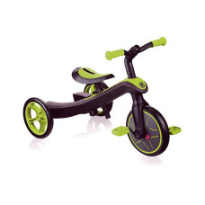 GLOBBER kolmerattaline jalgratas Explorer Trike 2in1, roheline, 630-106