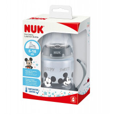 NUK Õppimispudel Mickey 150ml SI hall10215337 SK69 ALLAHINDLUS