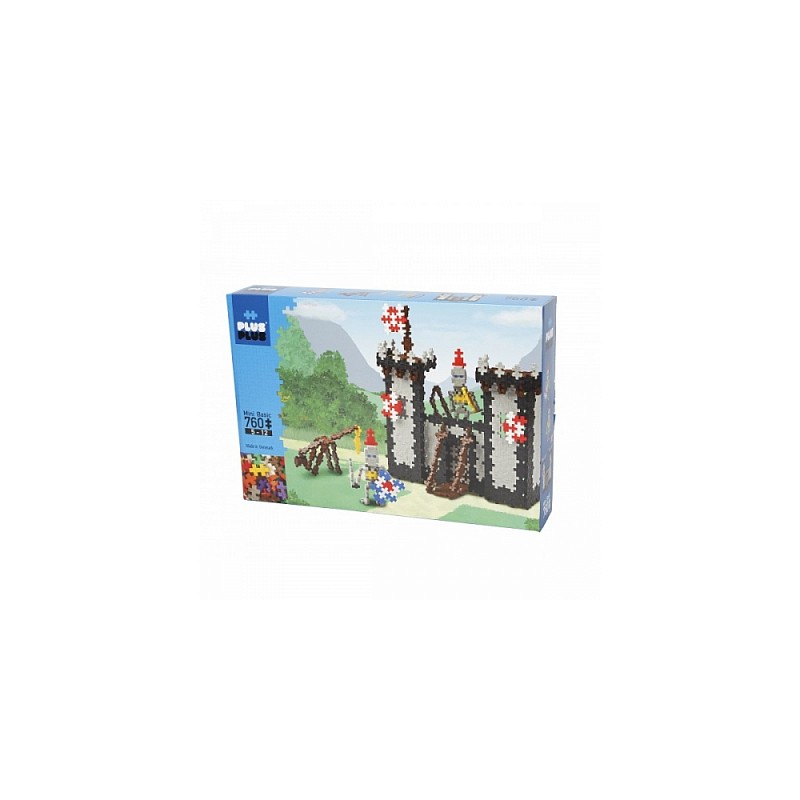 Plus Plus Mini basic конструктор Knight castle 760шт., 3745