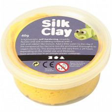 CREATIV Silk Clay mass modelleerimiseks 40g Yellow, 79103