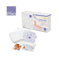 BAMBINO Mio tutvustus Kit WHITE - esialgne komplekt (1 + 3 + 50 + 100 g), väike S (5-7kg), valge