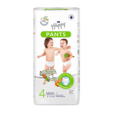 HAPPY Pants Maxi mähkmed suurus 4, 8-14kg. 44tk