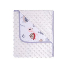 DUET BABY Pleed Minky+Cotton Print art. 625 Turtle ecru (741305)