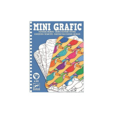 DJECO Mini Grafic Mini värvimine - loomad, DJ05382