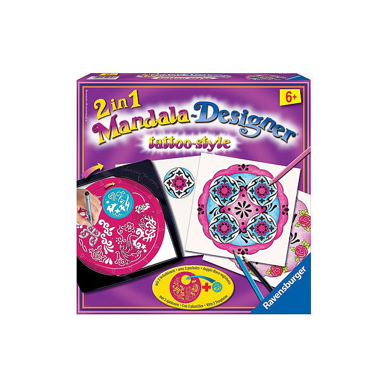 Ravensburger Mandala Tatoo-Style  R29743