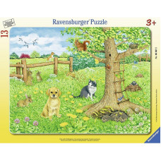 RAVENSBURGER pusle 13tk. Small animals R06067