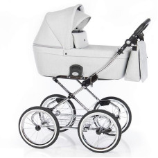 ROAN COSS Classic vanker-jalutuskäru 2in1, Grey