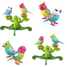 SILVERLIT DigiFriends Digibirds Interaktiivsete lindude komplekt 2tk.88237