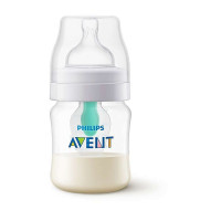 PHILIPS AVENT koolikutevastane pudel klapiga AIRFREE 0m + 125ml SCF810/14