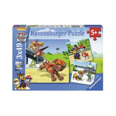 Ravensburger  pusle  3x49el. Paw Patrol R09239