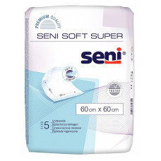 SENI SOFT SUPER hügieenilised mähkmed 60x60сm, 5tk.