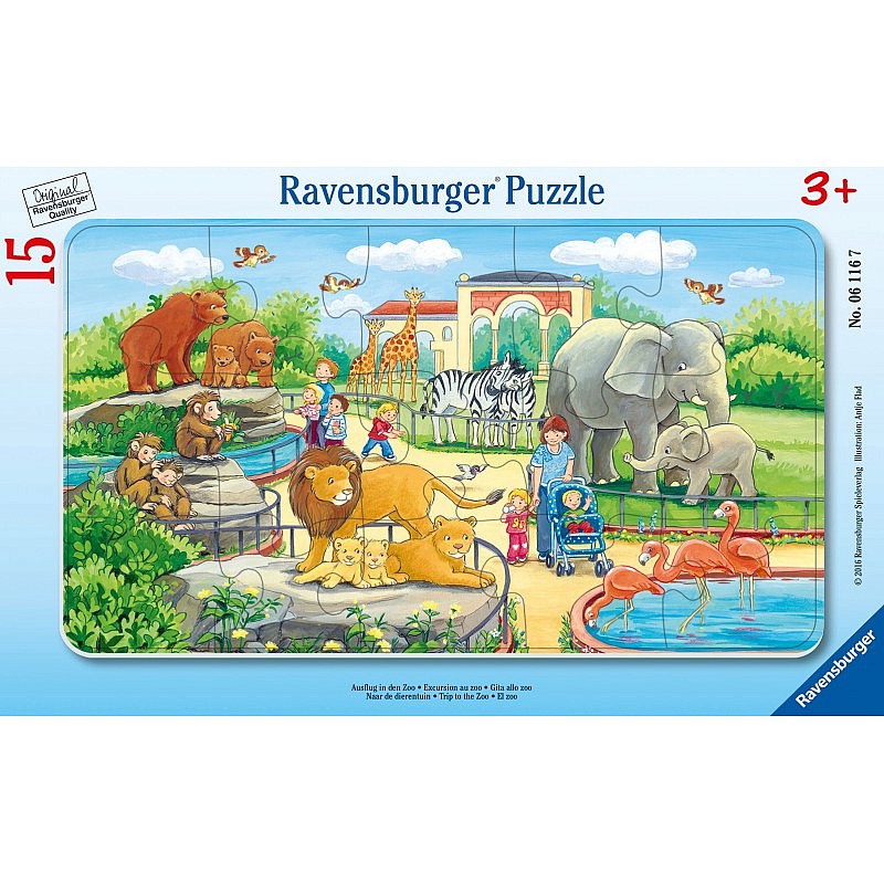 Ravensburger pusle Zoo 15elem. R06116