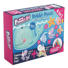 GERARDOS TOYS Puzzly-Do Pusle Ookean 6in1, 3+ 60545