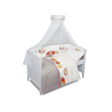 Voodipesu komplekt BABYMATEX SWEET MIX - 2 eset 135x100cm, Lady Bird