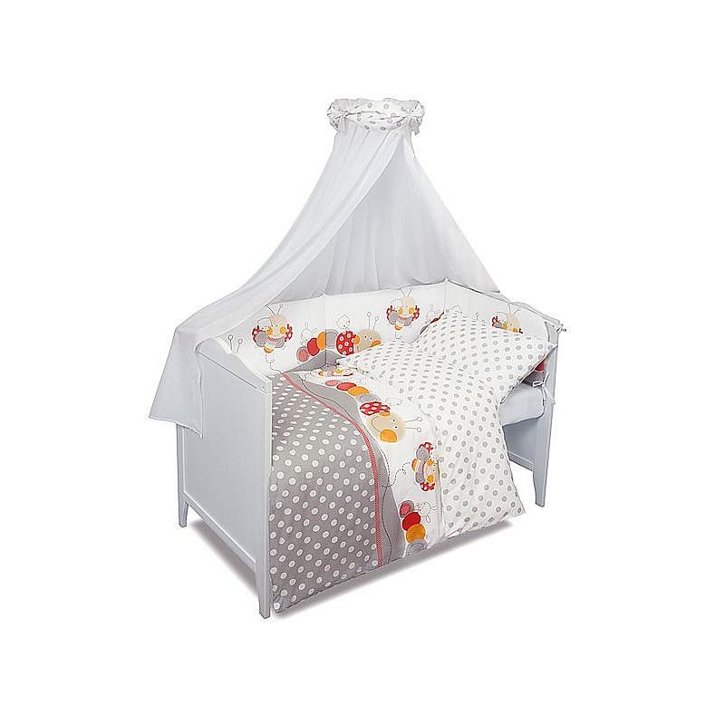 Voodipesu komplekt BABYMATEX SWEET MIX - 2 eset 135x100cm, Lady Bird