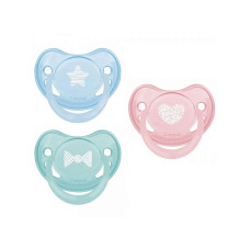 CANPOL BABIES Silicone orthodontic shape soother 0-6m Nature 22/421