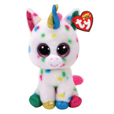 TY Beanie Boos Pehme mänguasi SPECKLED UNICORN HARMONIE 15.5сm, TY36898