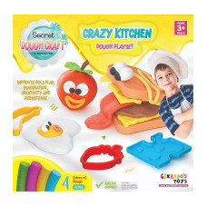 GERARDOS TOYS plastiliinikomplekt  CRAZY KITCHEN 3a+ 56452